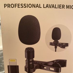 Professional Lavalier Lapel Microphone 🎤